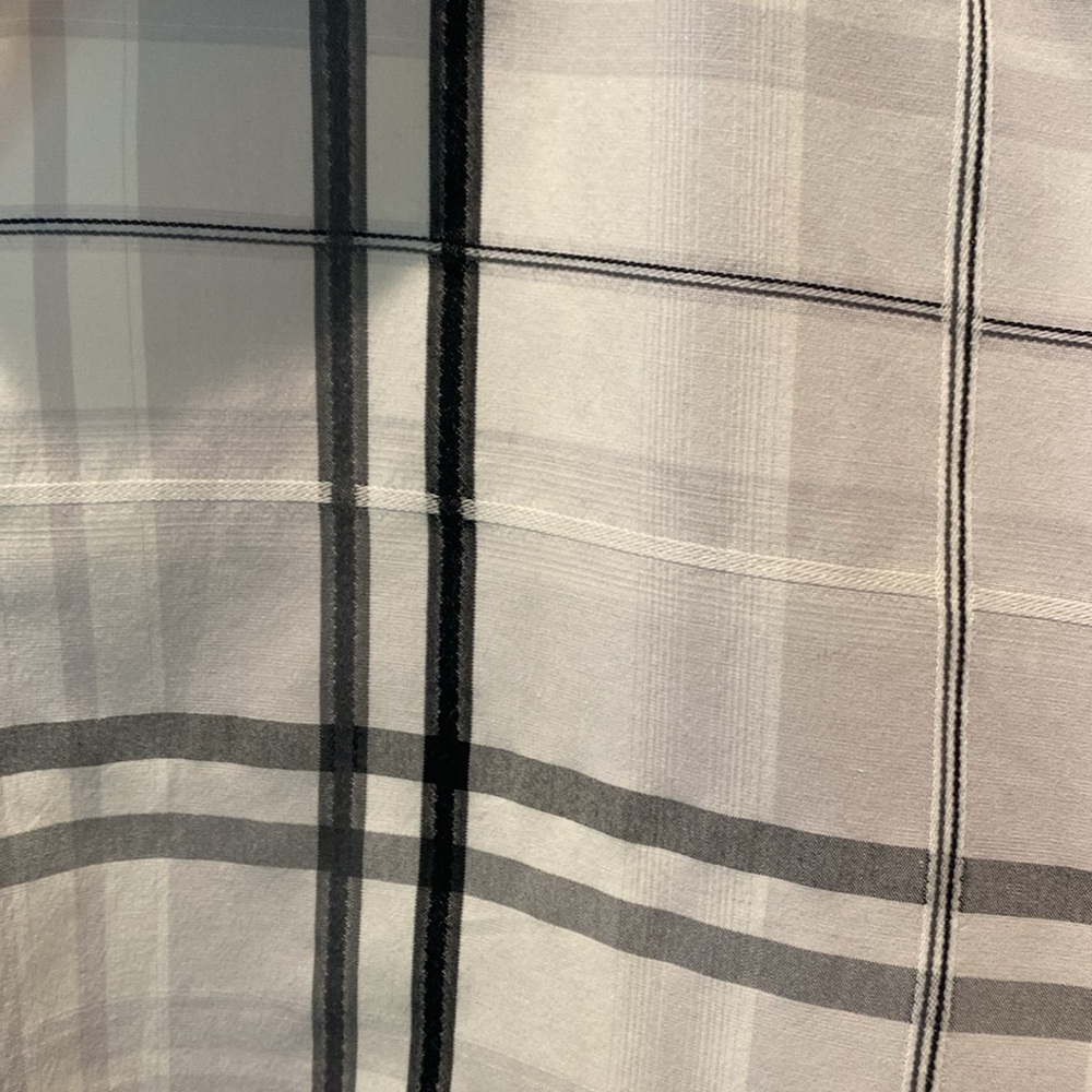 Tommy Bahama Island Modern Fit. XL. 86/14 Cotton/Silk Blend. Black/White - Picture 3 of 8